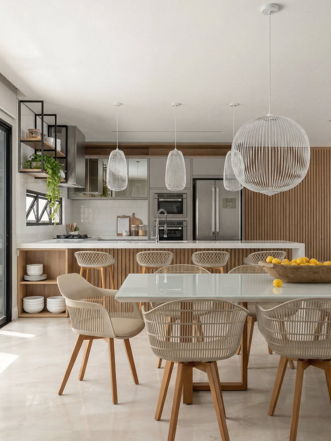 Open-plan interior concept
