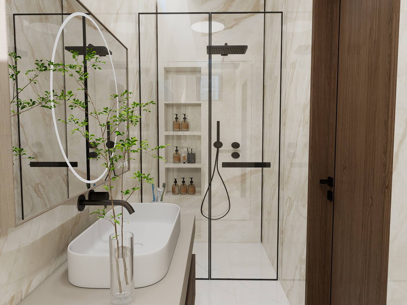 Bathroom & Wet Area Design by Butterfly Interiors, Nairobi